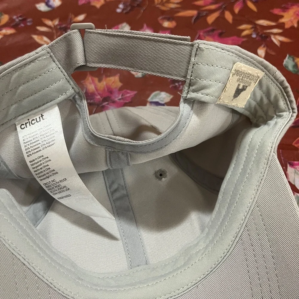 Baseball Hat with Distressed patch - Picture 3 of 3
